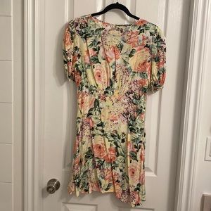 Faithful the Brand Floral Mini-dress